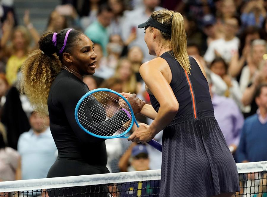 Serena Williams apabulló a Sharapova en el US Open