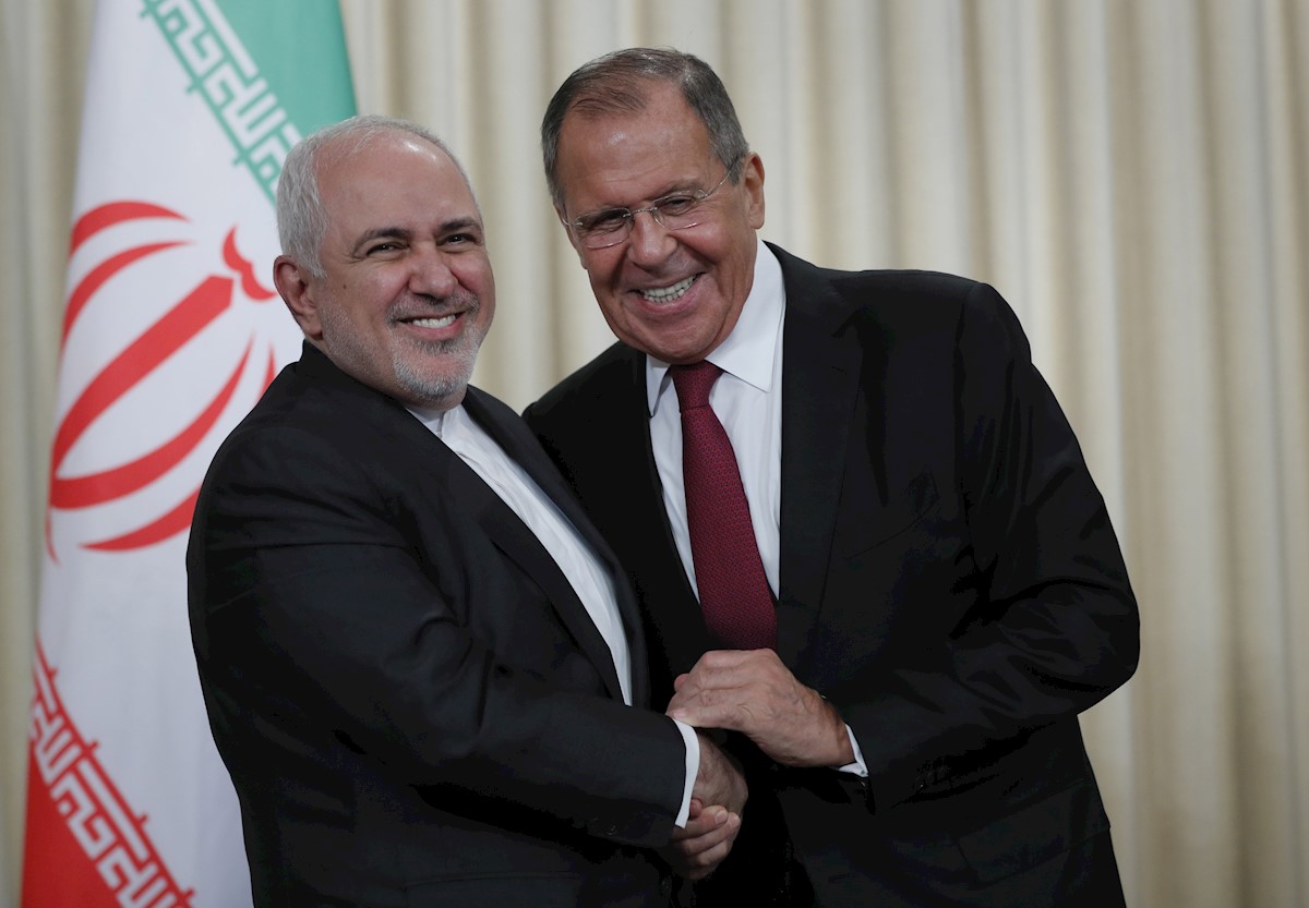 Mohamad Yavad Zarif y Lavrov