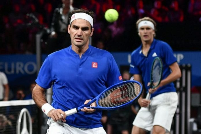 Federer y Zveref Lever Cup 2019