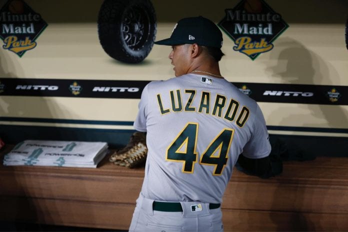 Luzardo llegó a la MLB