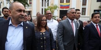 Francisco Torrealba, Tania Díaz y Pedro Carreño en la Asamblea Nacional - Caso de Chile