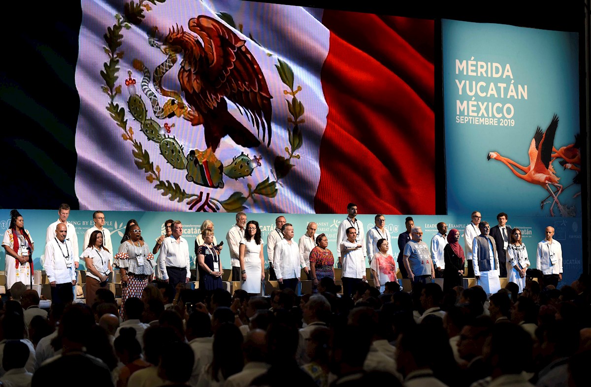 Comienza XVII Cumbre de Premios Nobel de Paz en México llamando a convivencia