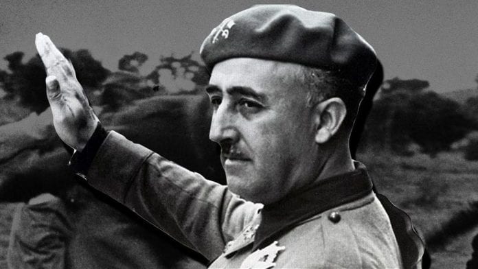 El-dictador-Francisco-Franco