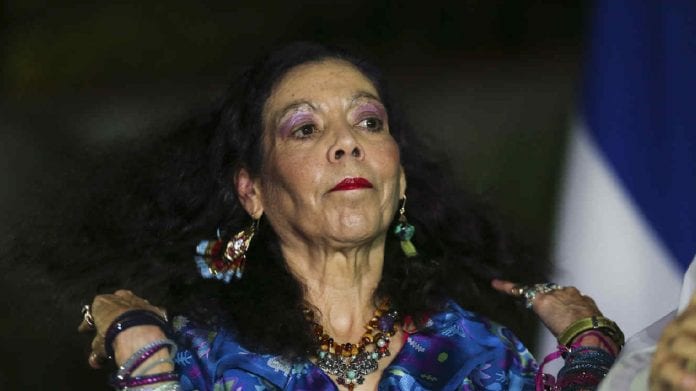 Rosario Murillo / cierre de medios Nicaragua