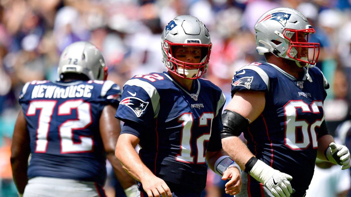 Patriotas contra Miami NFL