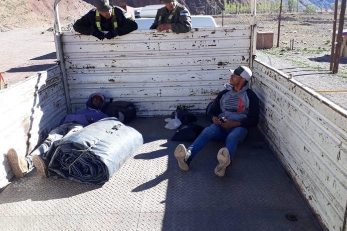 Venezolanos detenidos en Argentina