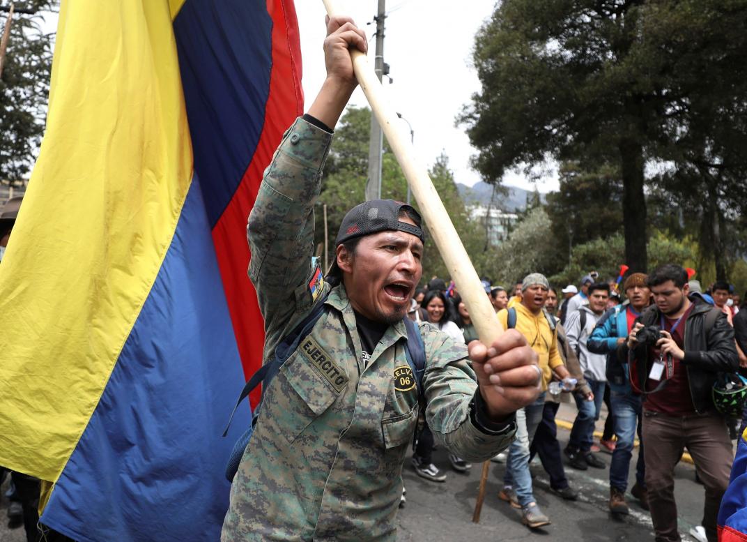 Indígenas vuelven a las calles este viernes ante protestas en Ecuador