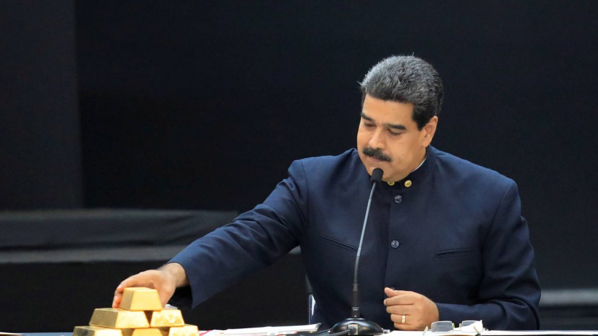 Familiares y cómplices de Maduro saquean el oro venezolano