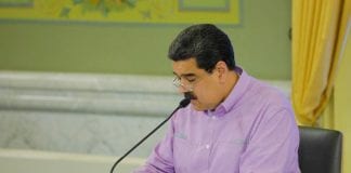Nicolás Maduro, pernil