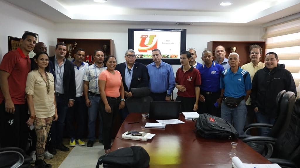 Reunión de la Liga U con el COV para el inicio del Open Voleibol