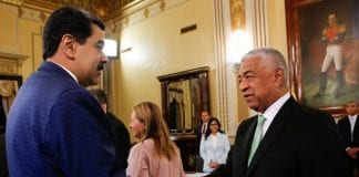Nicolás Maduro y Claudio Fermín