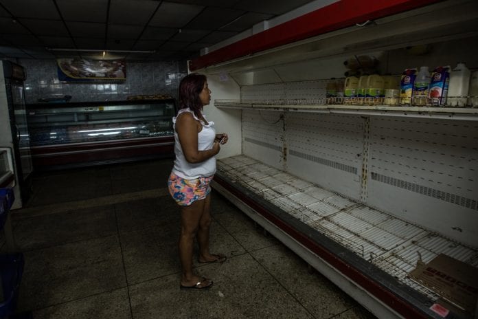 Escasez de alimentos en Venezuela
