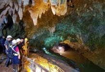 cueva Tailandia atracción turística