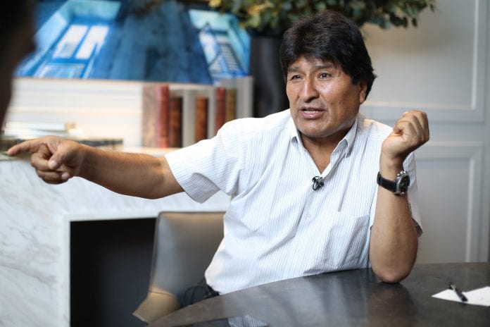 Evo Morales Bolivia gobierno