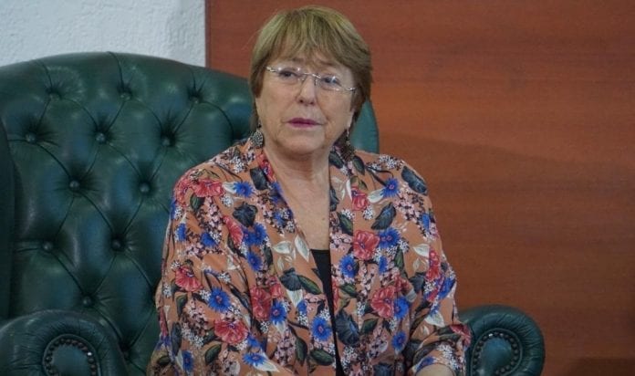 Bachelet en Bolivia