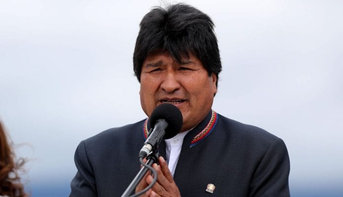 Evo Morales, ex presidente de Bolivia