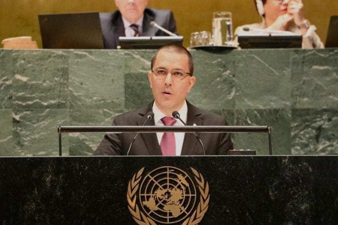Jorge Arreaza en la ONU