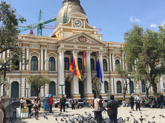 Palacio de gobierno de Bolivia