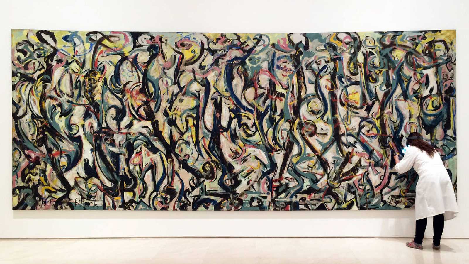 Revelaron la física de la técnica de pintura de Jackson Pollock