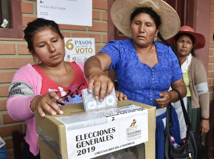 elecciones Bolivia