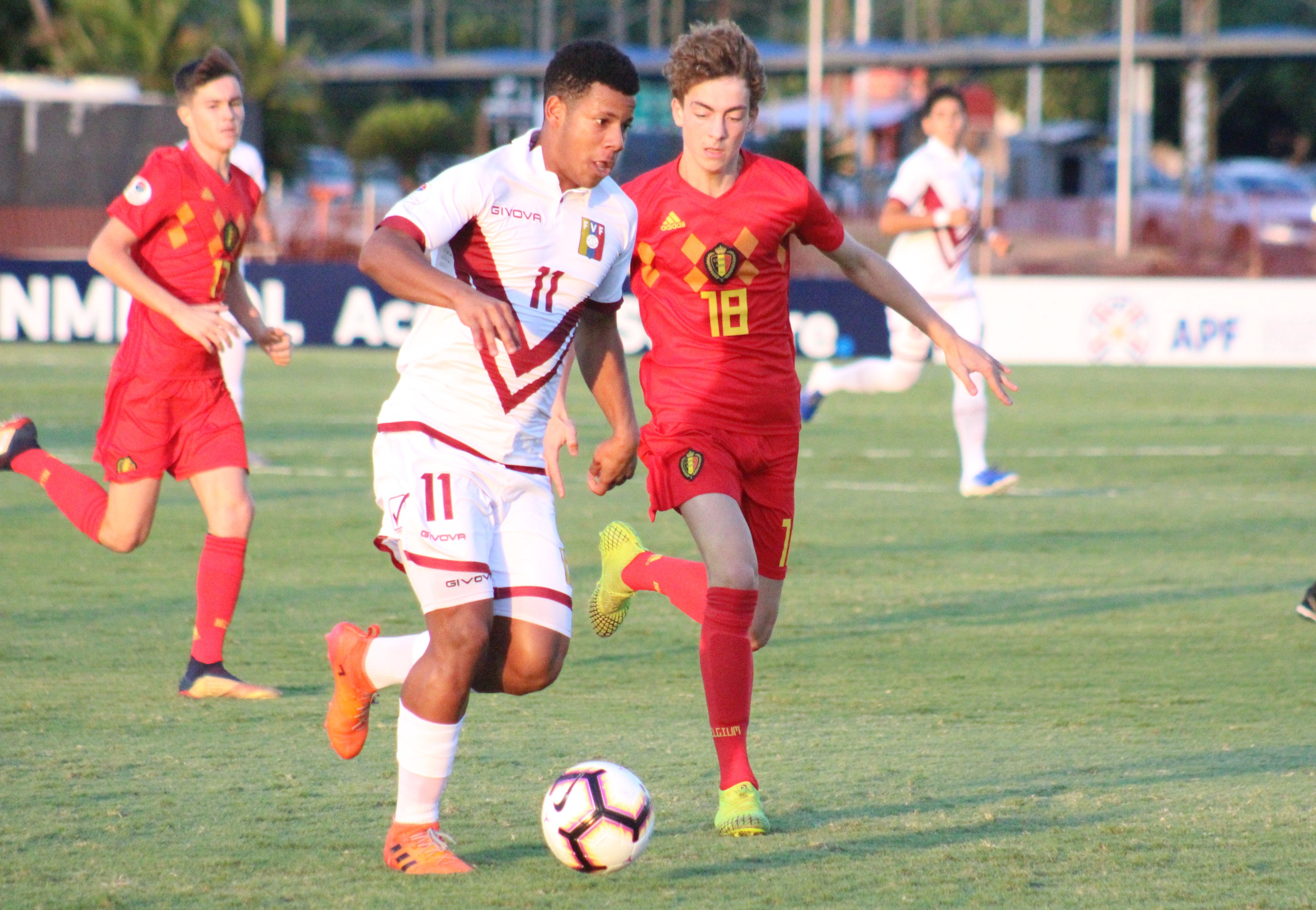 La Vinotinto sub-15 cayó ante Bélgica en el Sudamericano