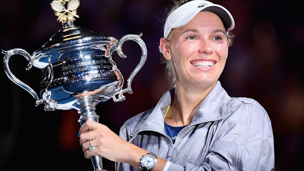 Caroline Wozniacki-AFP