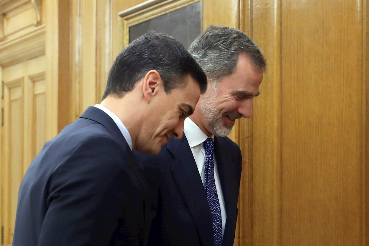 Rey Felipe VI Pedro Sánchez