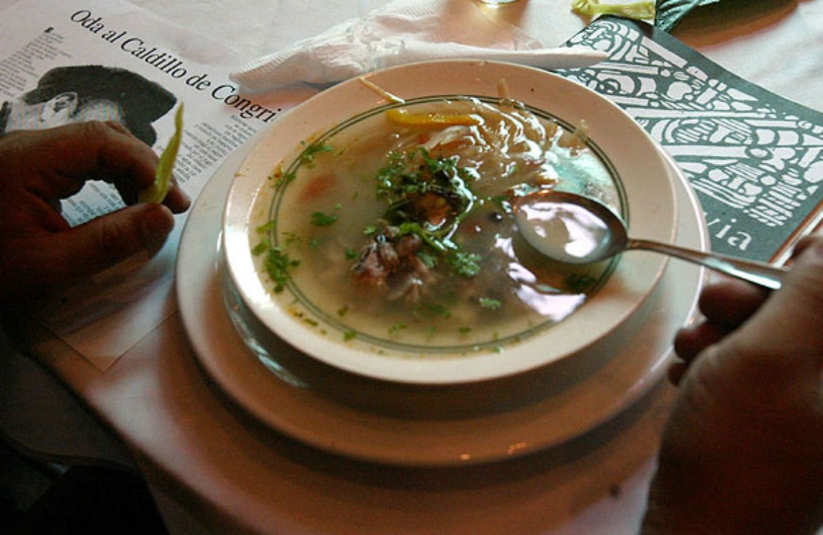 Mariscos sopa resaca