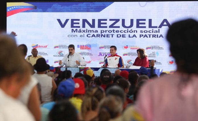 Maduro a Guaidó