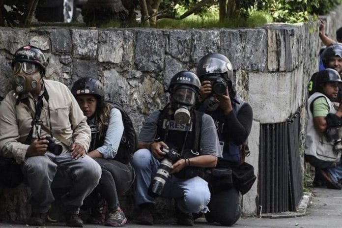 Agresiones a la prensa en Venezuela