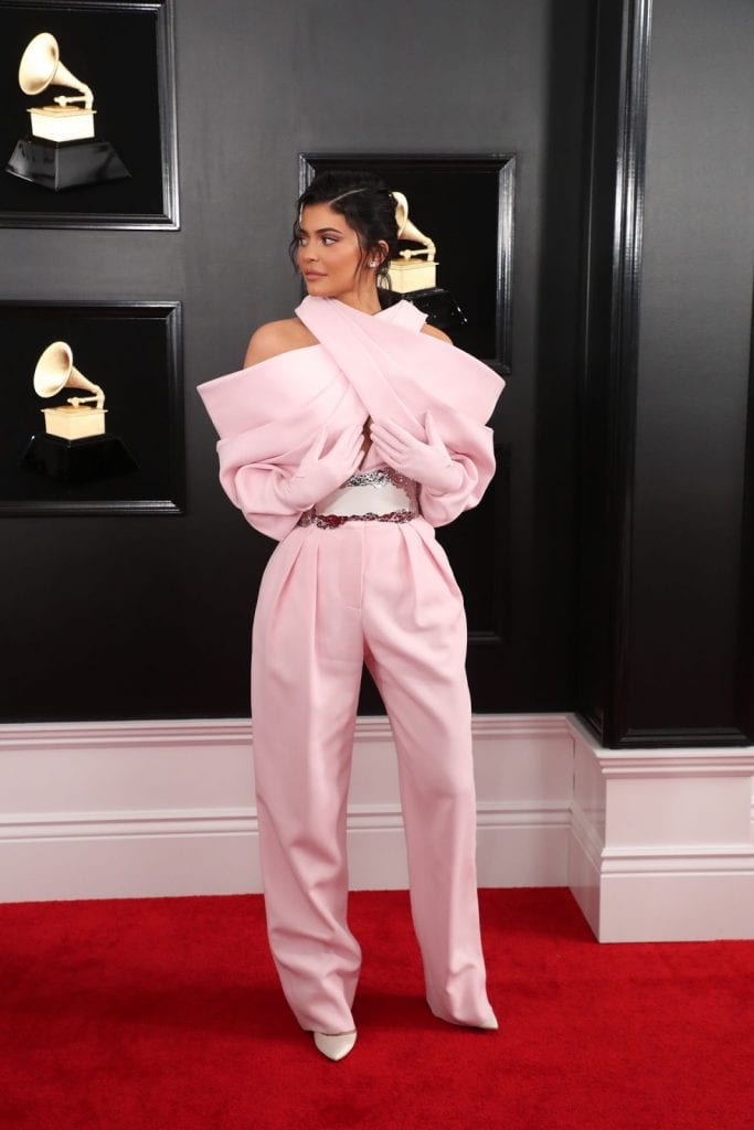 Kylie Jenner Grammy alfombra roja