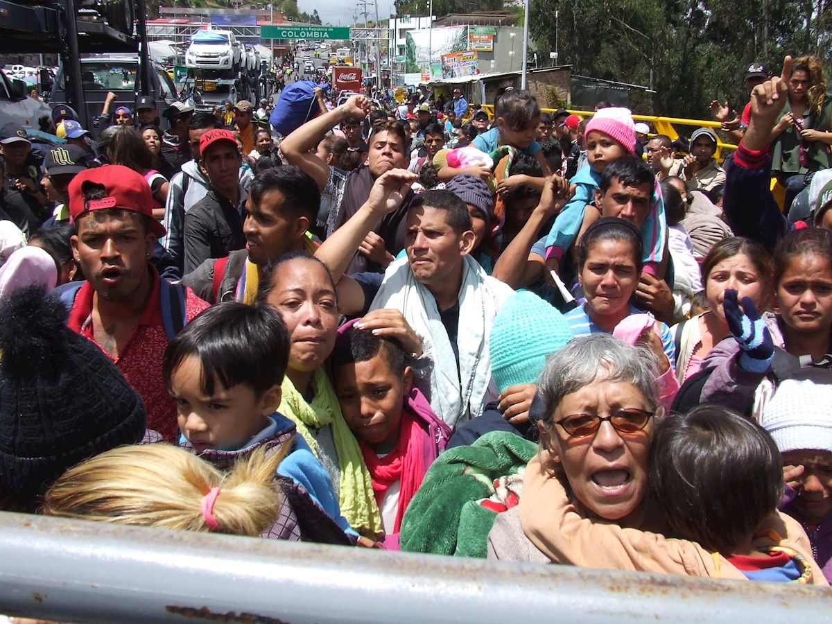 migrantes venezolanos Ecuador