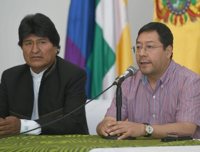 Gobierno de Maduro apoya al presidente de Bolivia en medio de protestas en ese país