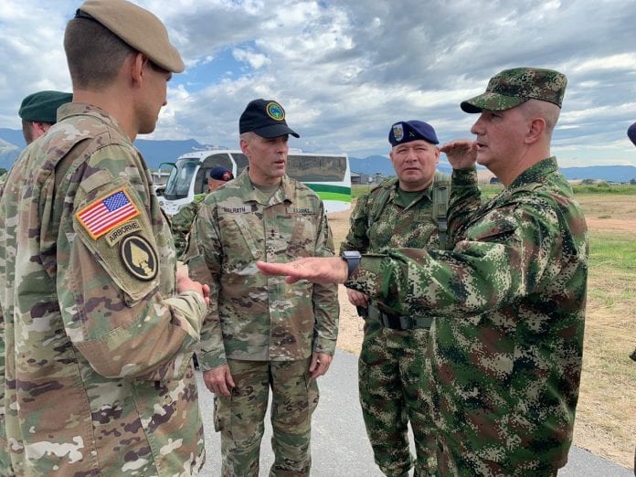 Craig Faller arribó a Cundinamarca para preparativos de ejercicios militares EE UU-Colombia