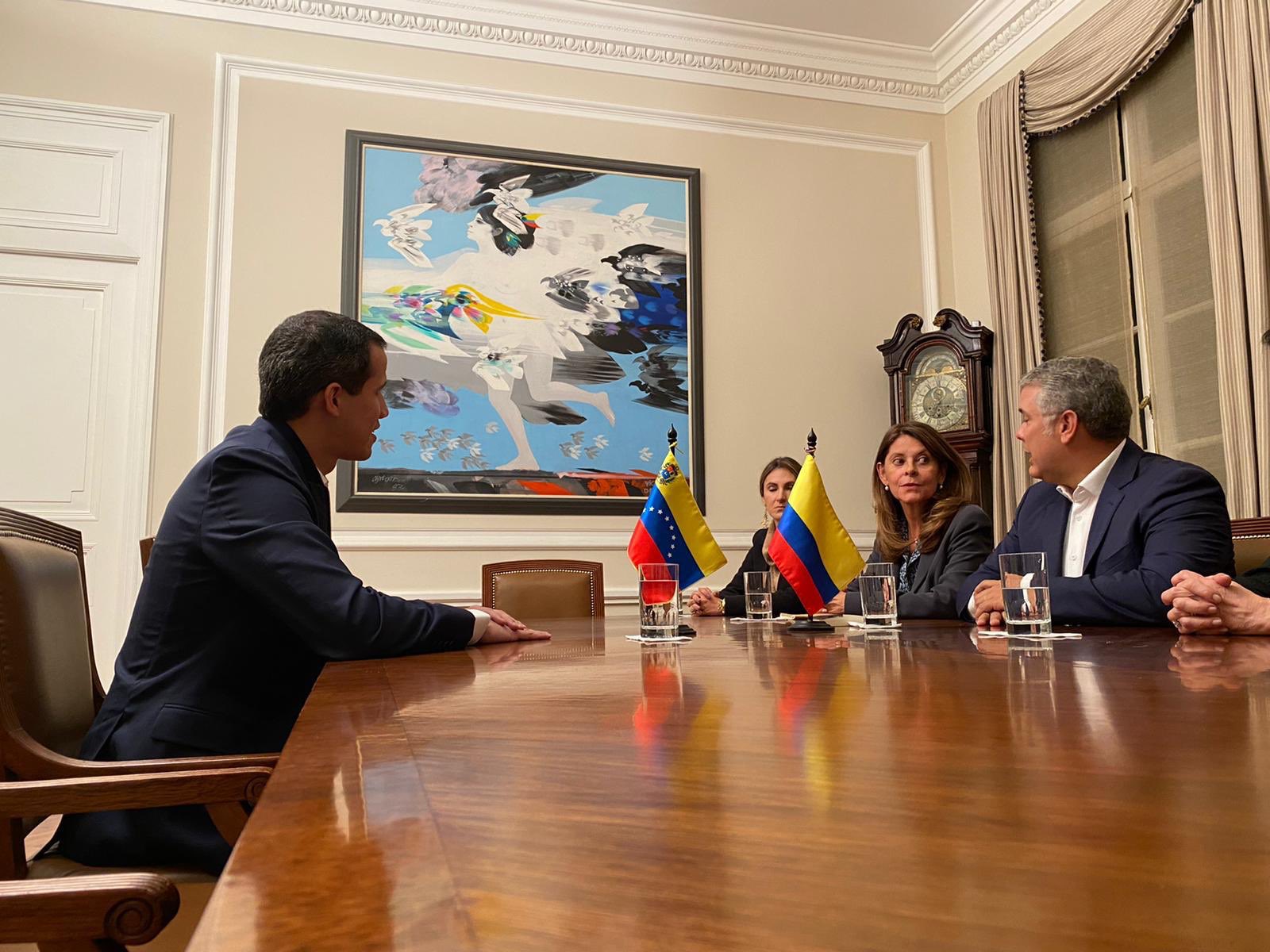 Juan Guaidó en Bogotá