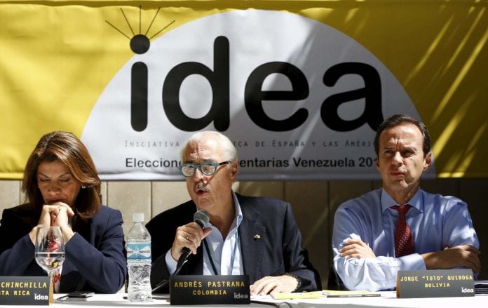 Ex presidentes del grupo IDEA urgen a Europa y las Américas aunar ya estrategia por Venezuela