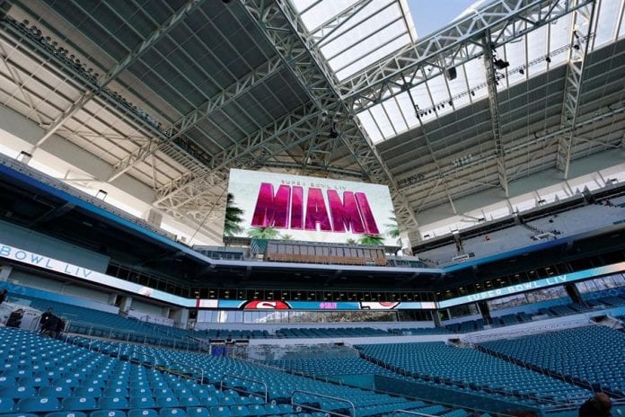 Super Bowl LIV Hard Rock Stadium, de Miami