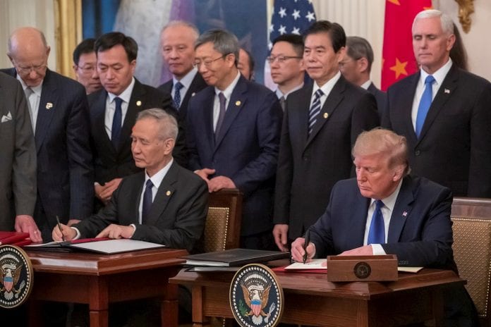 China firma acuerdo