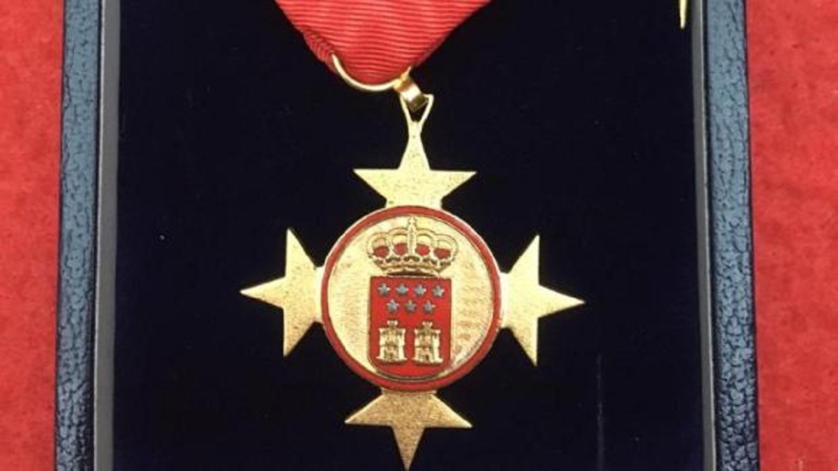 La Medalla Internacional de la Comunidad de Madrid que recibió Guaidó