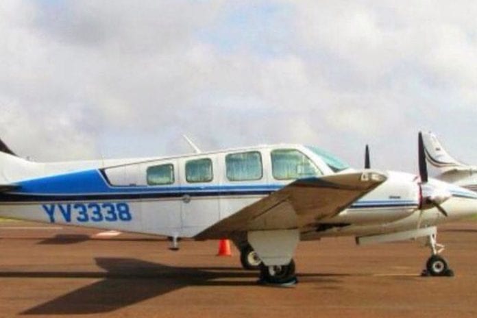 Aeronave desaparecida cerca de Maracaibo
