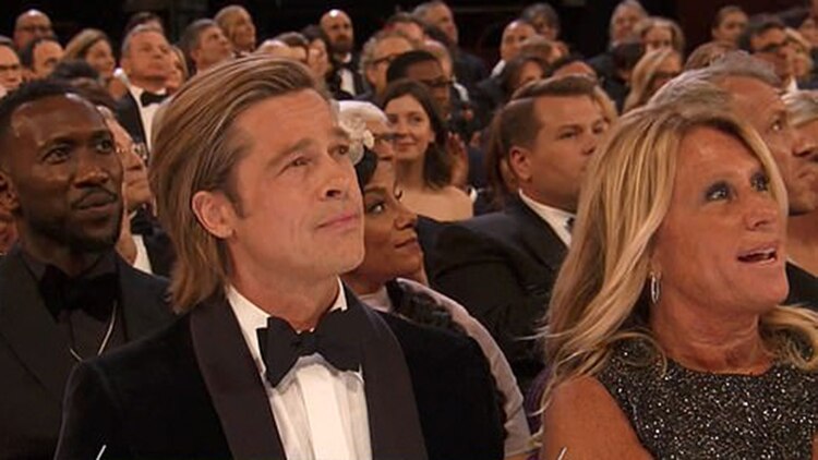 Brad Pitt Oscar compañera