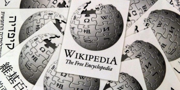 Wikipedia errores