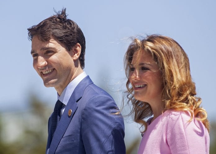 Justin Trudeau esposa