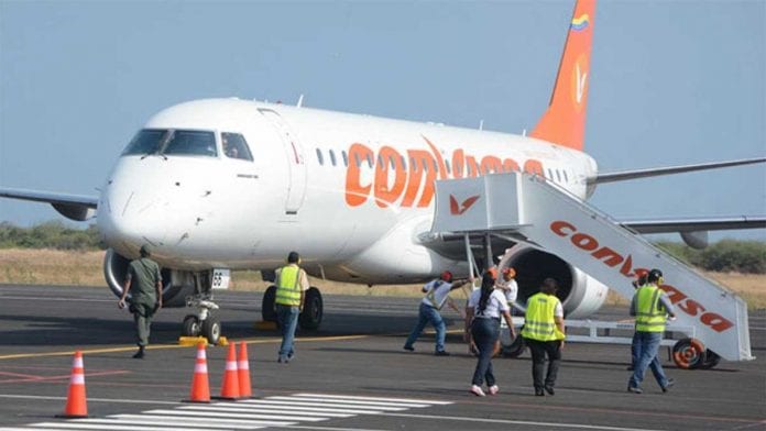 Conviasa suspende ciertos vuelos a Buenos Aire y Santiago de Chile