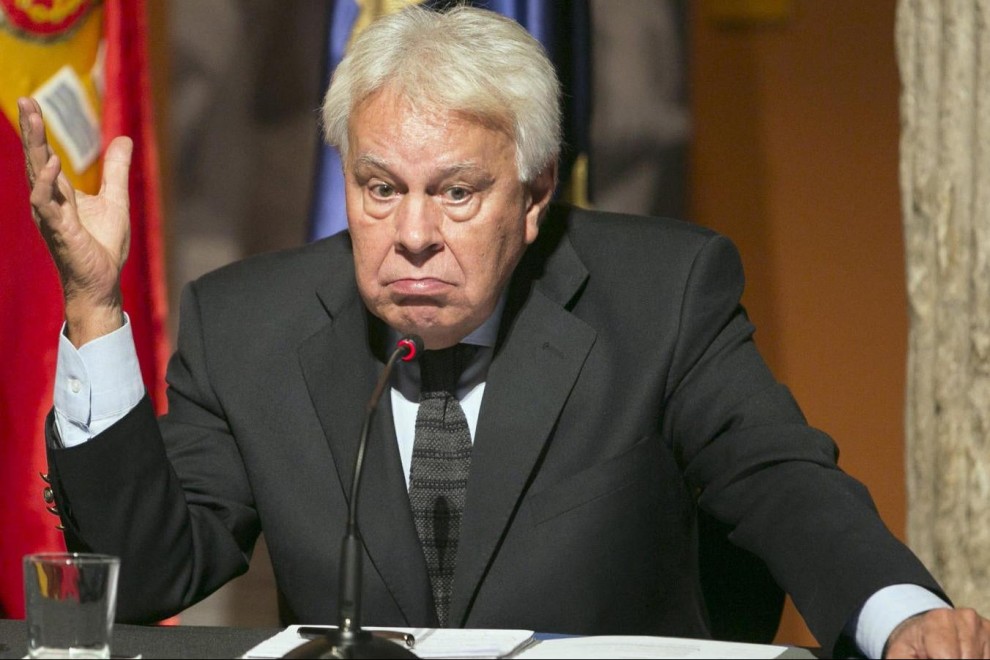 Felipe González, ex presidente del gobierno de España