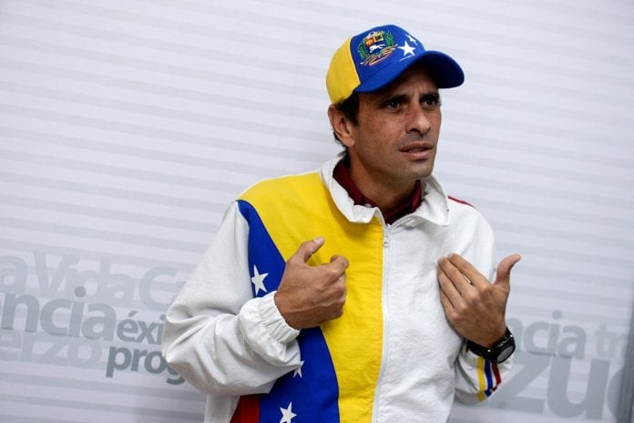 Capriles sugiere que organismos internacionales administren posible financiamiento a Venezuela