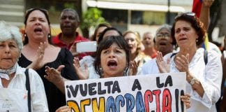 Oposición venezolana, protesta, democracia, febrero, protestas líderes opositores