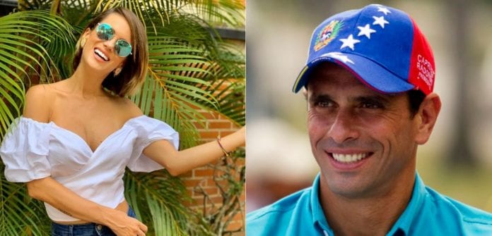 Henrique Capriles y Valeria Valle