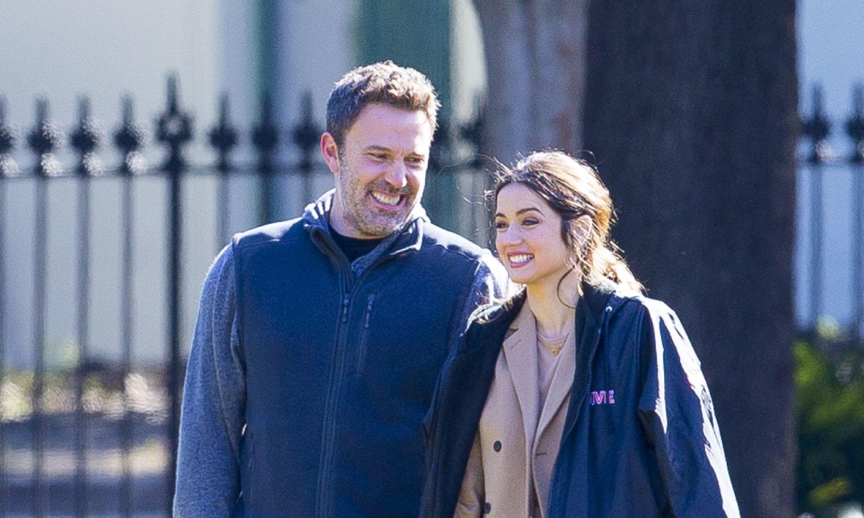 Ben Affleck y la actriz Ana de Armas