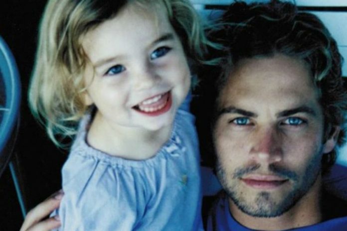 Paul Walker y su hija